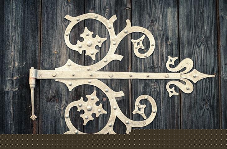 decorative garage door hinges