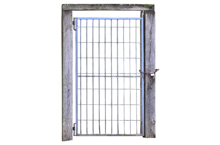 gate hinges for round posts